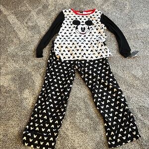 Disney Mickey Mouse Pajama Set - Black and White